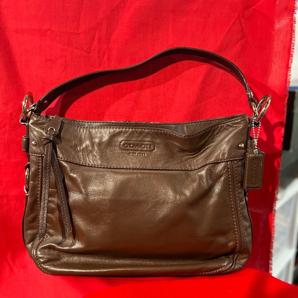 Coach Brown Leather Women's Bag